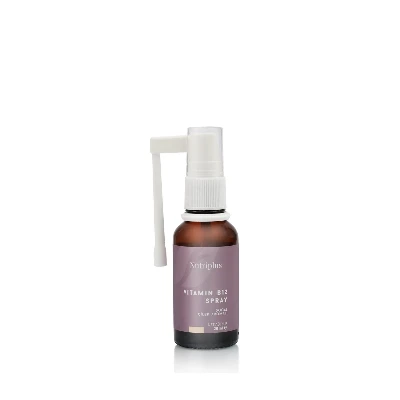 image of Nutriplus Vitamin B12 ve spreji s přírodní jahodovou příchutí 20 ml