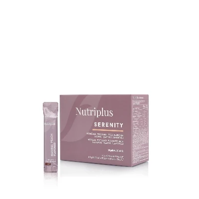 image of Nutriplus Serenity čaj s broskvovou příchutí, 1,7 g x 30 ks