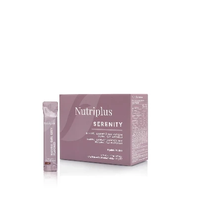 image of Nutriplus Serenity čaj s Earl grey příchutí, 1,7 g x 30 ks