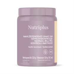 image of Nutriplus Koktejl - náhrada jídla s vanilkovou příchutí 520 g