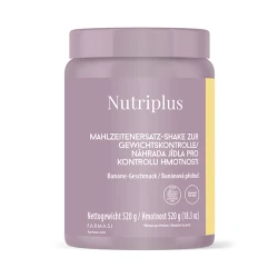 image of Nutriplus Koktejl - náhrada jídla s banánovou příchutí 520 g