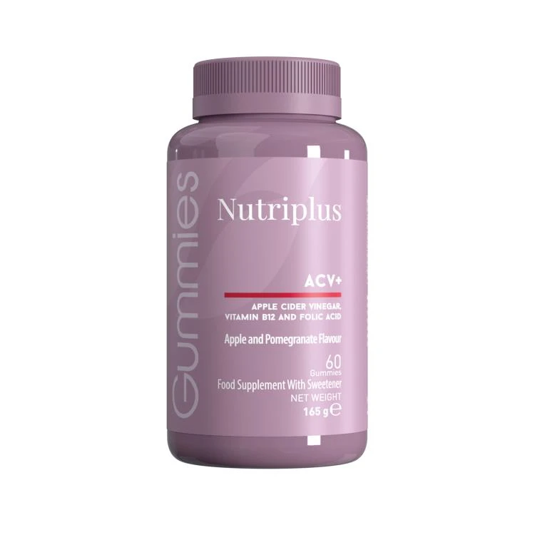 image of NUTRIPLUS ACV+ GUMOVÉ BONBONY