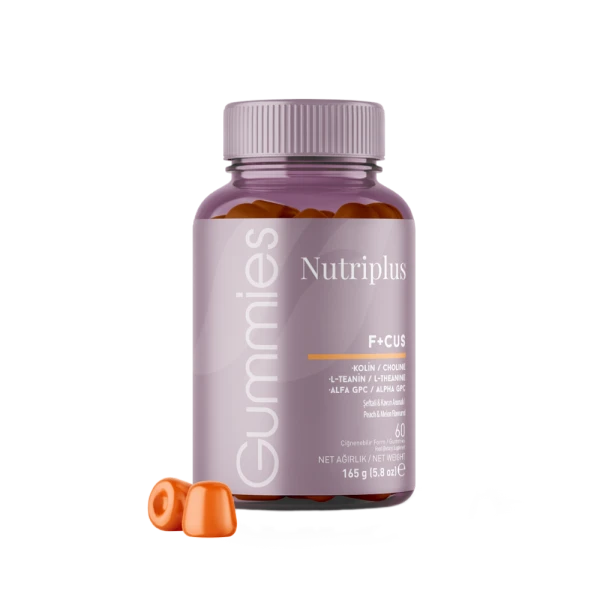 image of NUTRIPLUS F+CUS GUMOVÉ BONBONY