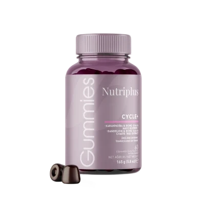 image of NUTRIPLUS CYCLE Gumové bonbony, 165 g