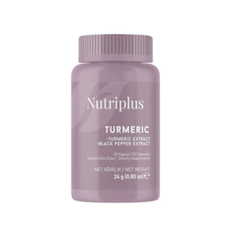 image of Nutriplus Extrakt z kurkumy dlouhé a černého pepře, ve formě kapslí
