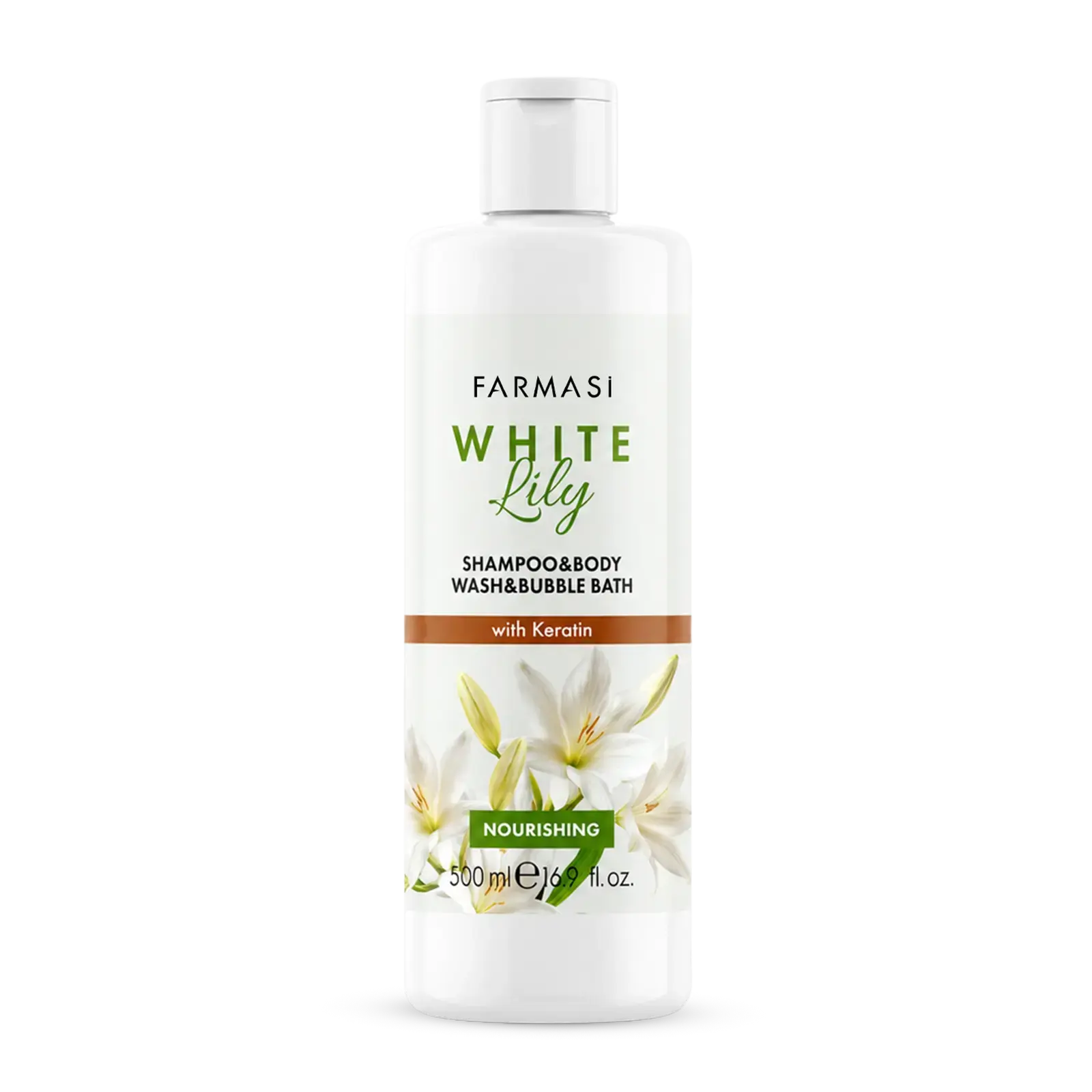 White Lily s keratinem 3v1, 500 ml