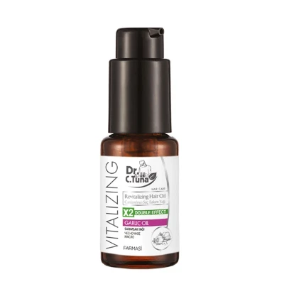 image of Dr.C. Tuna Vitalizing olej na vlasy s česnekem a capixylem 30 ml