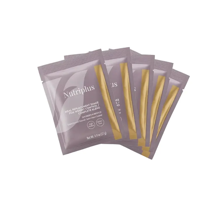 image of 5x Nutriplus Koktejl - CREAM CARAMEL 27GR