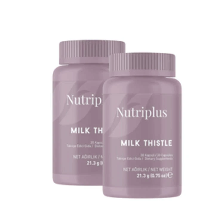 image of 2x Nutriplus Ostropestřec mariánský- semena, ve formě kapslí
