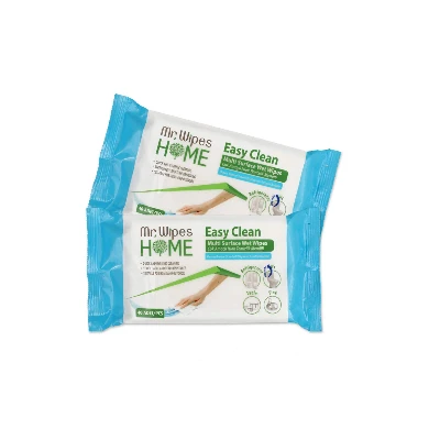 image of 2x Mr. Wipes Čistící utěrky s vůní mořského vánku 40 ks