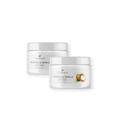 image of .2x Coconut&Vanilla Tělový peeling 110 ml