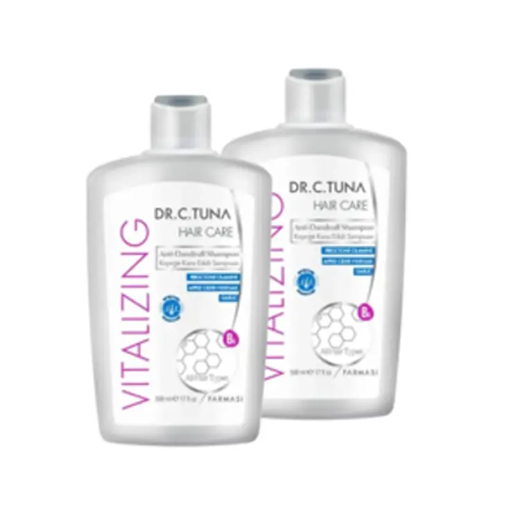 image of .2x Šampon proti lupům Dr. C. Tuna Vitalizing 500ml