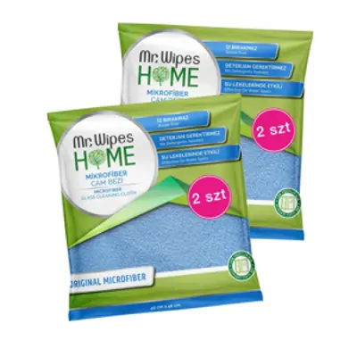 image of .2x Mr. Wipes Utěrka na sklo 2 ks