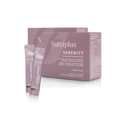 image of .2x Nutriplus Serenity čaj s malinovou příchutí 1,7 g x 30 ks