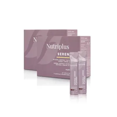 image of .2x Nutriplus Serenity čaj s citrónovou příchutí 1,7 g x 30 ks