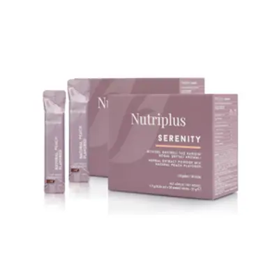 image of .2x Nutriplus Serenity čaj s broskvovou příchutí 1,7 g x 30 ks