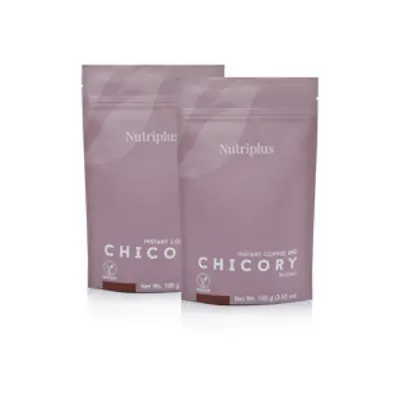 image of 2x Nutriplus Instantní káva s čekankou, 100 g