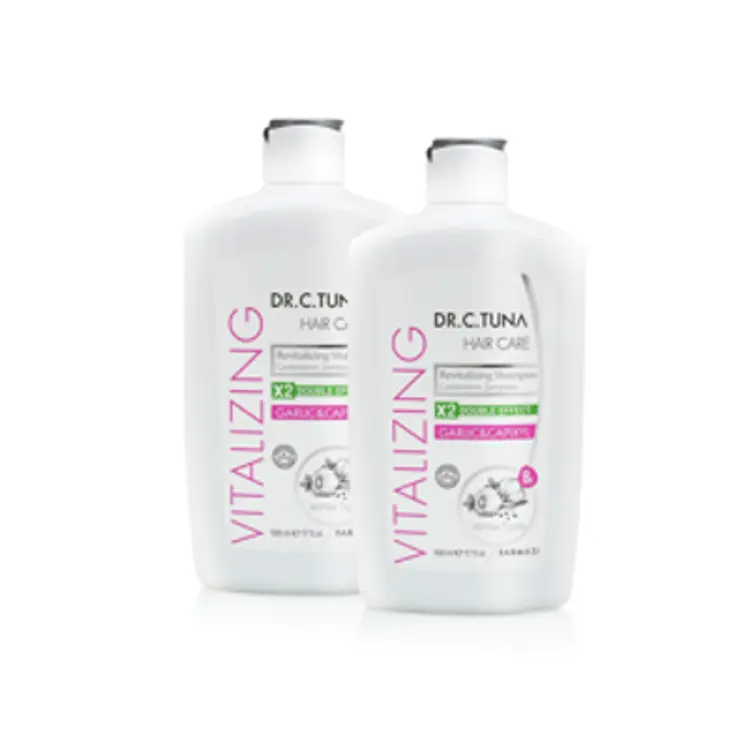 image of .2x Dr.C. Tuna Vitalizing šampon na vlasy s česnekem a capixylem 500 ml