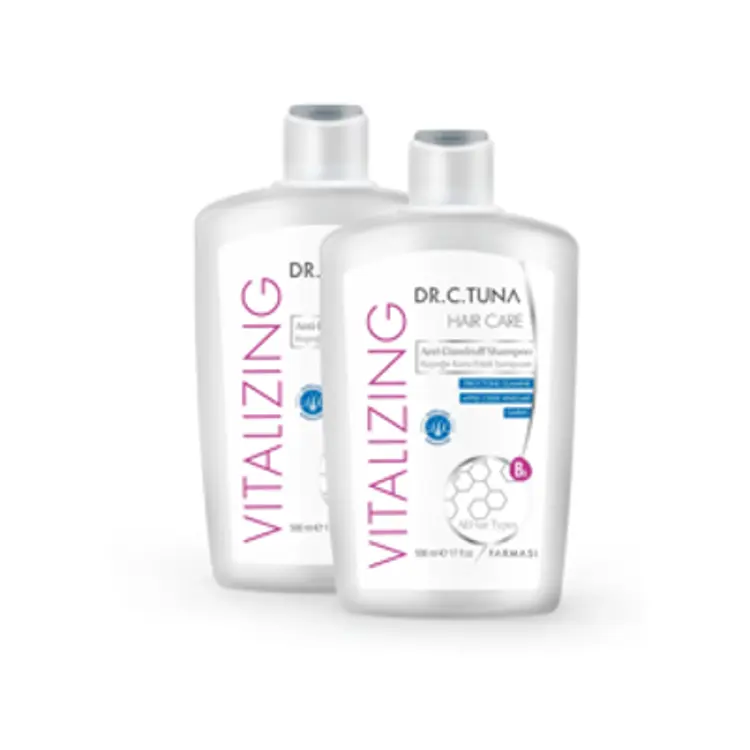 image of 2x Šampon proti lupům Dr. C. Tuna Vitalizing 500ml