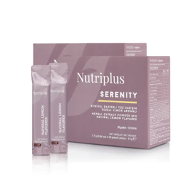 image of 2x Nutriplus Serenity čaj s citrónovou příchutí, 1,7 g x 30 ks