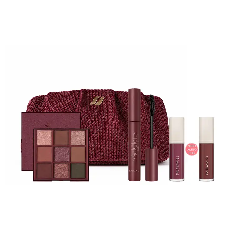 image of Buď královna | Royal Cherry Make-up Set