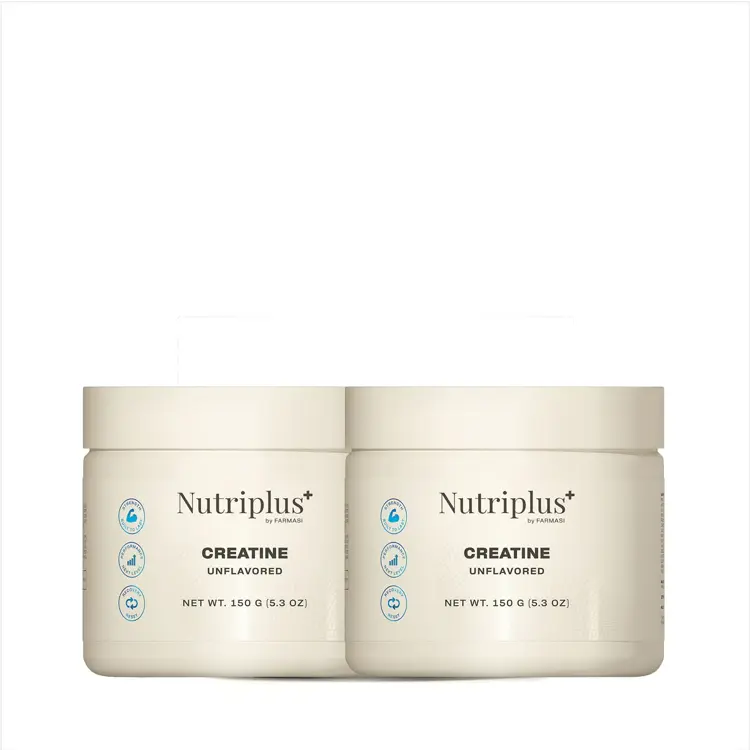 image of Nutriplus Kreatin monohydrát s vitaminem B6, 153 g