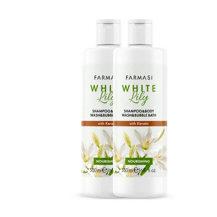 image of 2x White Lily s keratinem 3v1, 500 ml