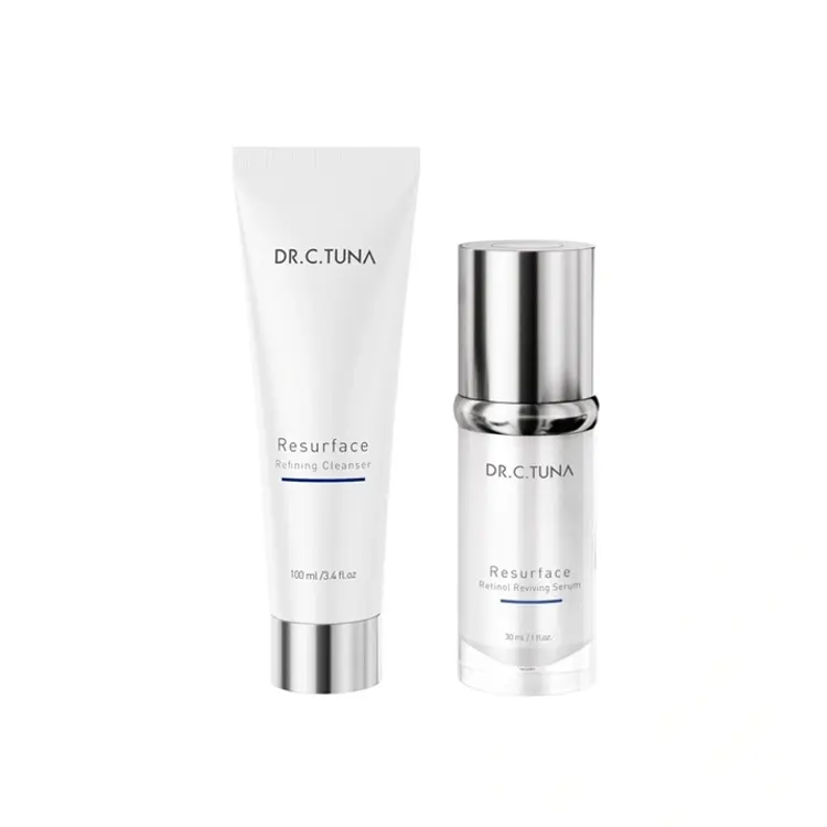 image of Revitalizujicí sérum s retinolem + Dr. C. Tuna Resurface Refining Cleanser