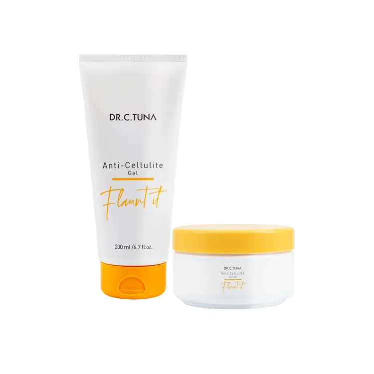 image of Dr. C. Tuna Anticelulitidní tělový gel 200 ml + Dr. C. Tuna Anticelulitidní tělový peeling 200 ml