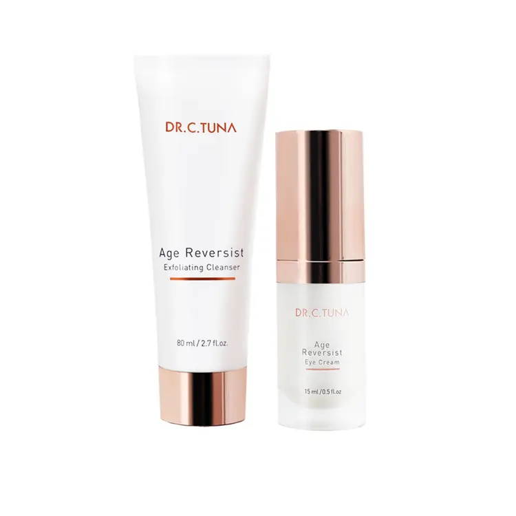 image of Dr. C. Tuna Age Reversist čistící pleťový peeling 80ml + Dr. C. Tuna Age Reversist Oční krém 15ml